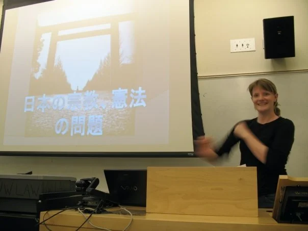 Photograph from Lindsey&rsquo;s years in Japan