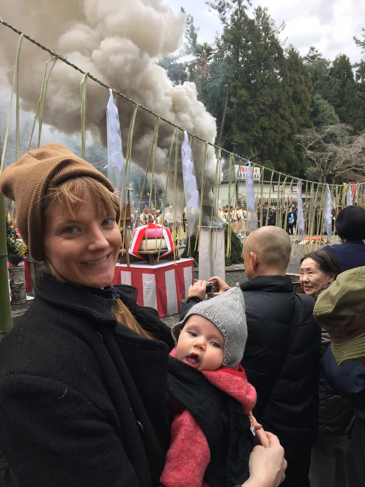 Photograph from Lindsey&rsquo;s years in Japan