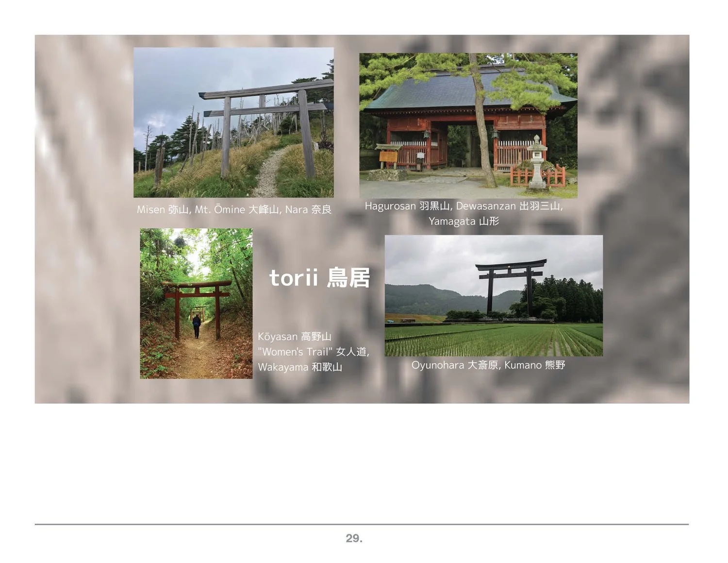Prezi frame: torii gates.