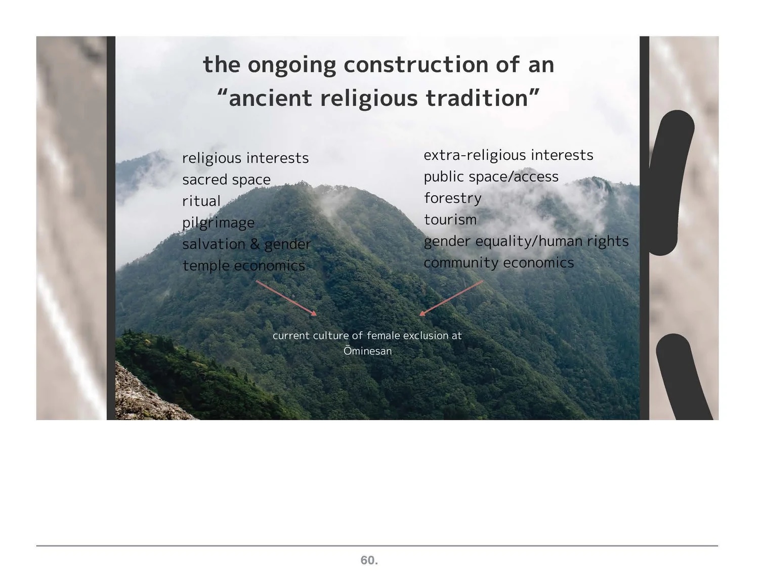 Prezi frame: “the ongoing construction of an ‘ancient religious tradition.’”