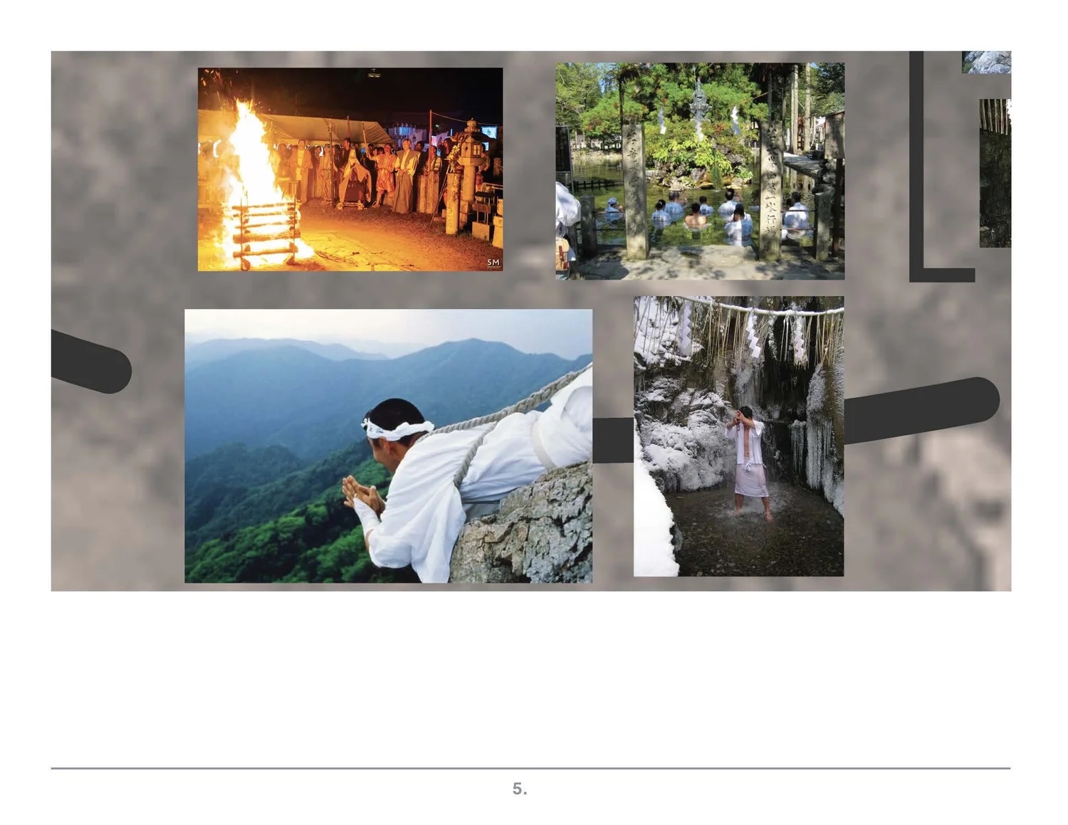 Prezi frame: fire rite and pilgrims.