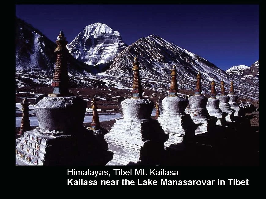 Slide: Mount Sumeru—Himalayan analogues.