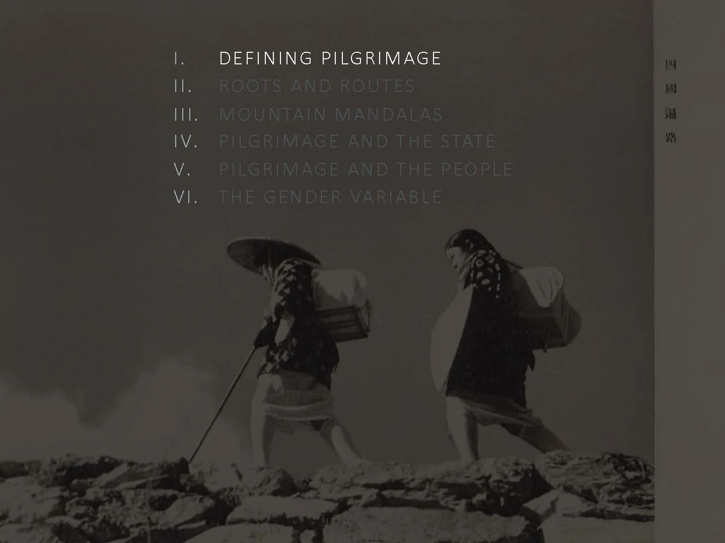 Slide: defining pilgrimage.