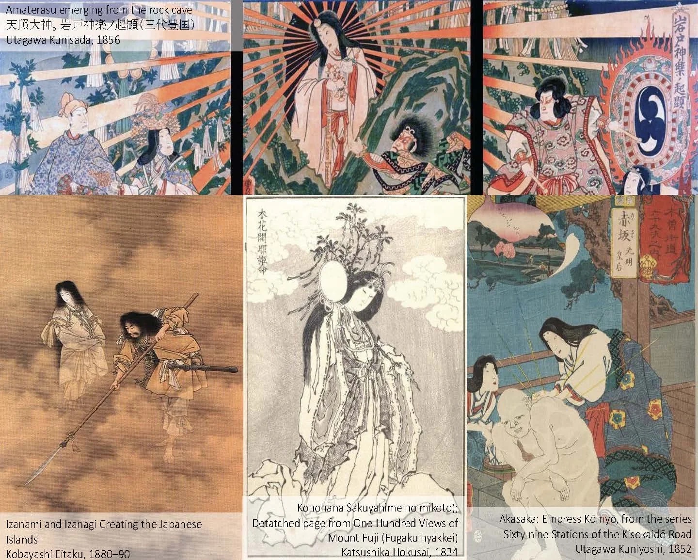 Slide: women pilgrims in prints and paintings.