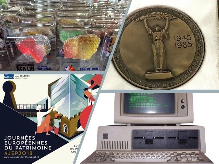Slide: European heritage days collage.